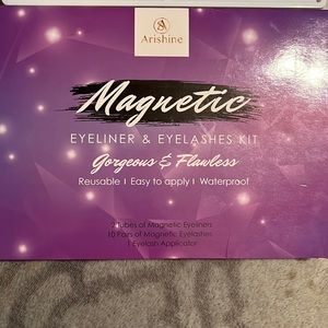 Magnetic eyeliner and eyelashes reusable kit! Waterproof! Offers welcome!